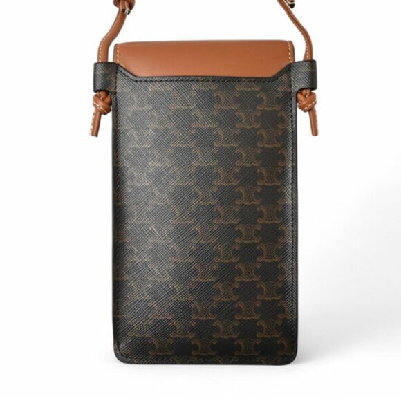 CELINE Brown 2C Shoulder Bag - Picture 5 of 11